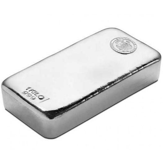 The Perth Mint 1kg Silver Cast Bar