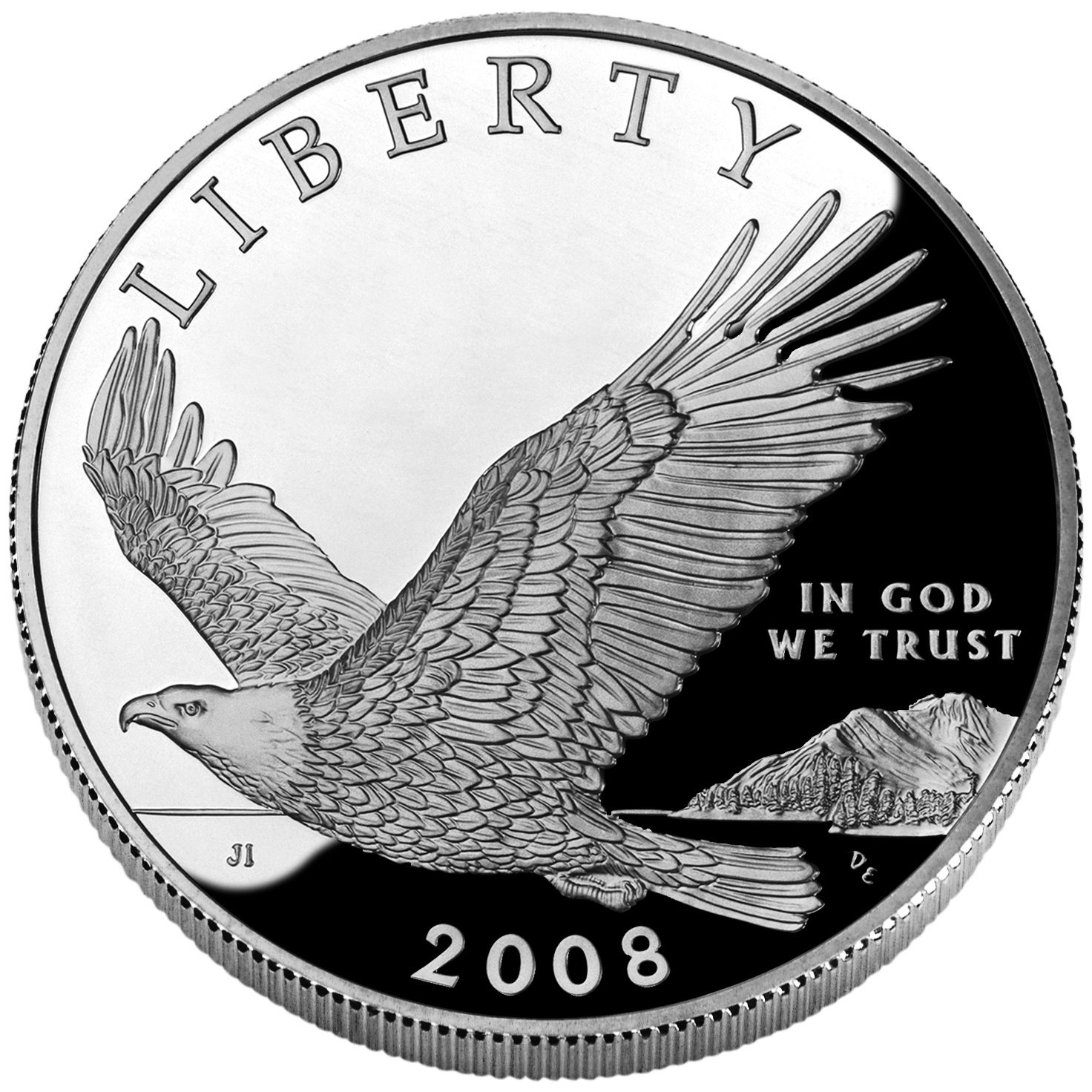 2008-P $1 Bald Eagle Silver Commem - Proof