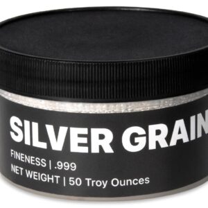 50 oz Silver Grain / Shot (.999+)