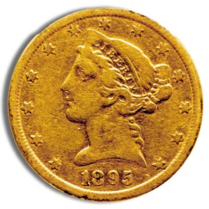 $5 Gold Liberty Half Eagle - Any Grade