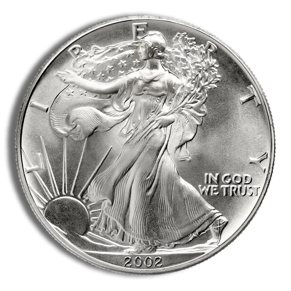 2002 Silver American Eagle - BU