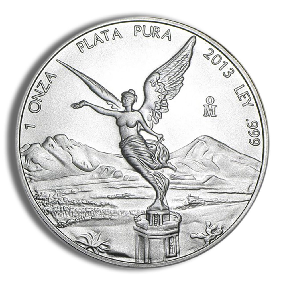 2013 1 oz Silver Mexican Libertad - BU
