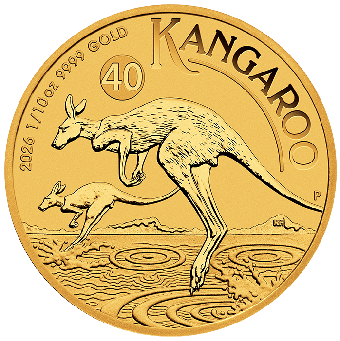 2026 1/10 oz Australian Kangaroo Gold Coin