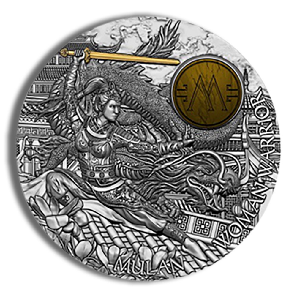 2021 2 oz Silver Niue Mulan