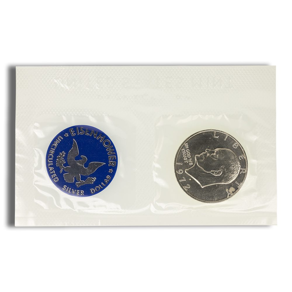 40% Silver Ike Dollar (Original Plastic)