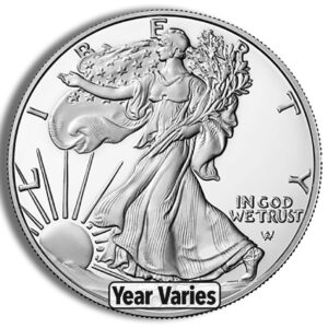 Proof Silver Eagle - Box & COA (Year Varies)