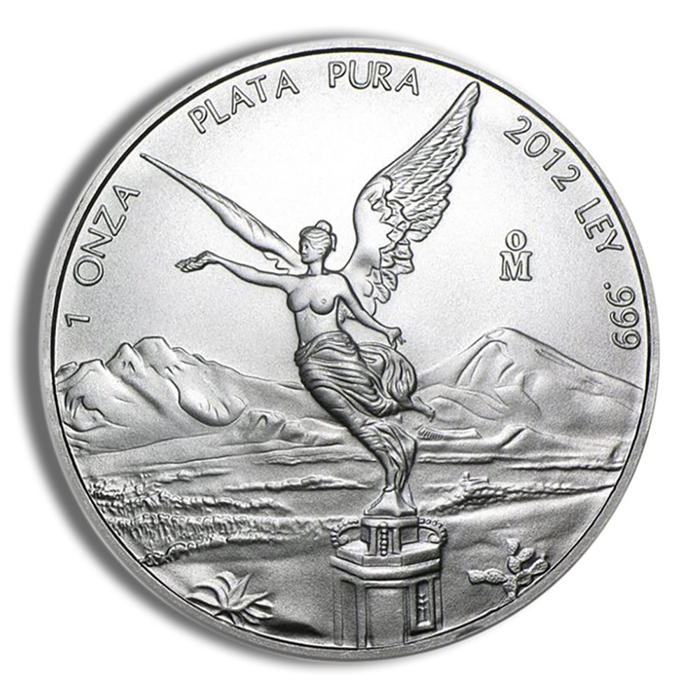 2012 1 oz Silver Mexican Libertad - BU