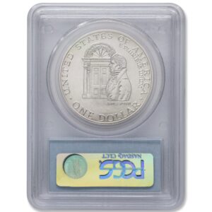 1992-D $1 White House Silver Commem - PCGS MS70