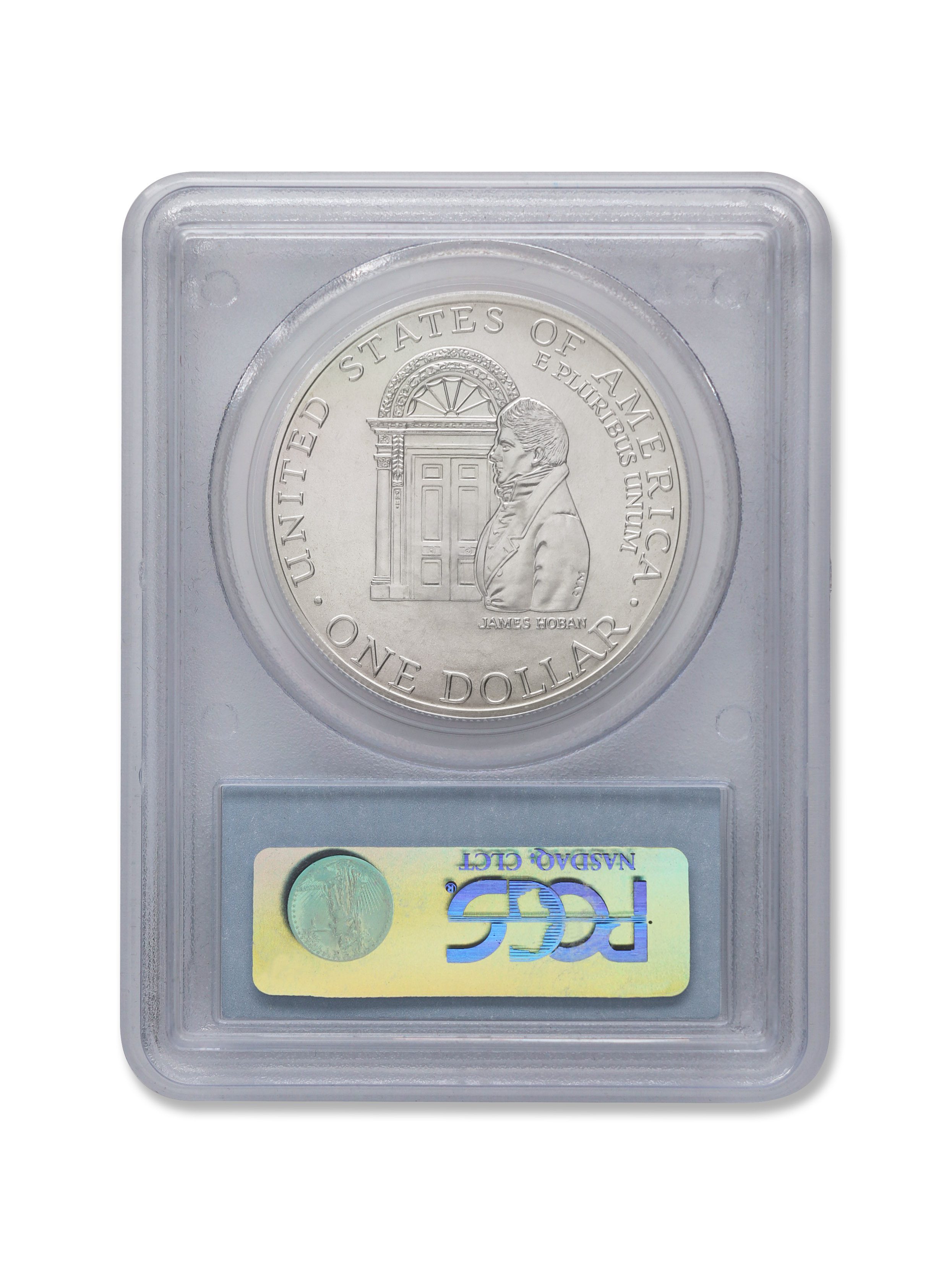 1992-D $1 White House Silver Commem - PCGS MS70