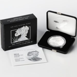2024-W Proof Silver Eagle with Box & COA