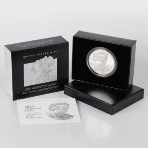 2012-W Proof Silver Eagle with Box & COA