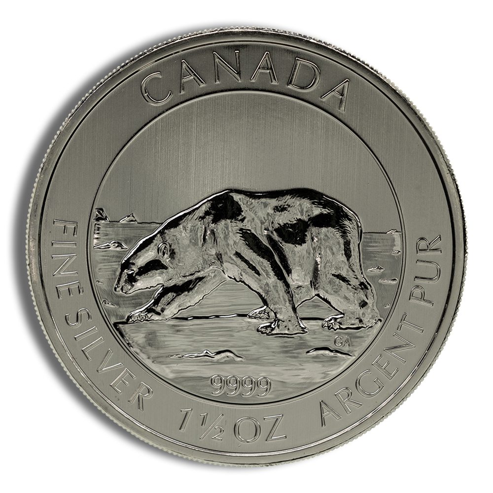 Canadian 1.25 oz Wildlife Silver Coin (Year/Design Varies)