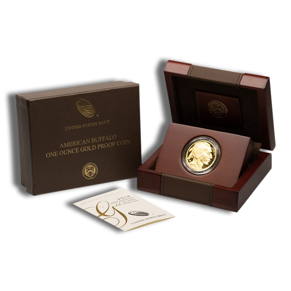 2025-W 1 oz Proof Gold Buffalo (w/Box & COA)