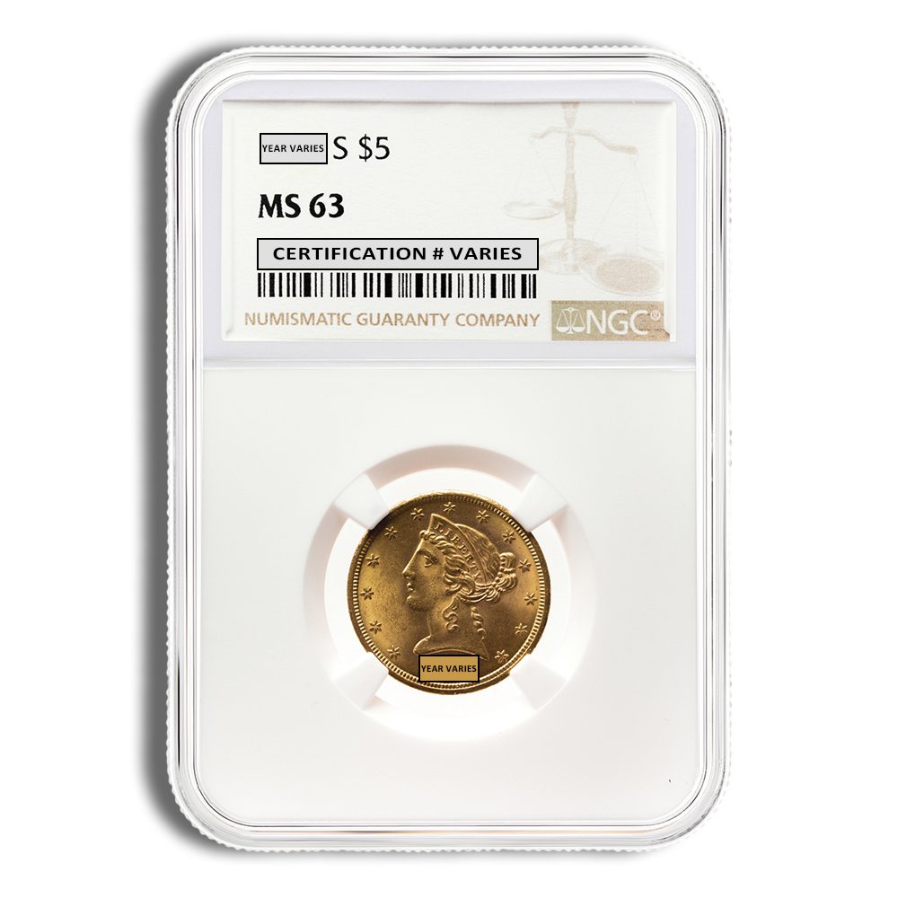 $2.5 Gold Liberty Quarter Eagle - VF
