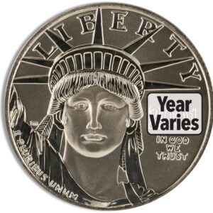 2007-W 1/2 oz Burnished Platinum Eagle $50 PCGS SP70