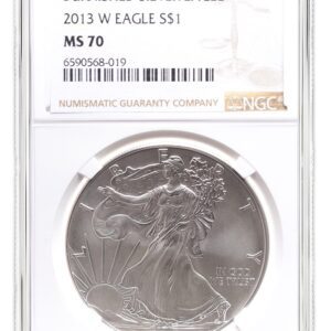 2025-W Burnished Silver Eagle NGC MS70