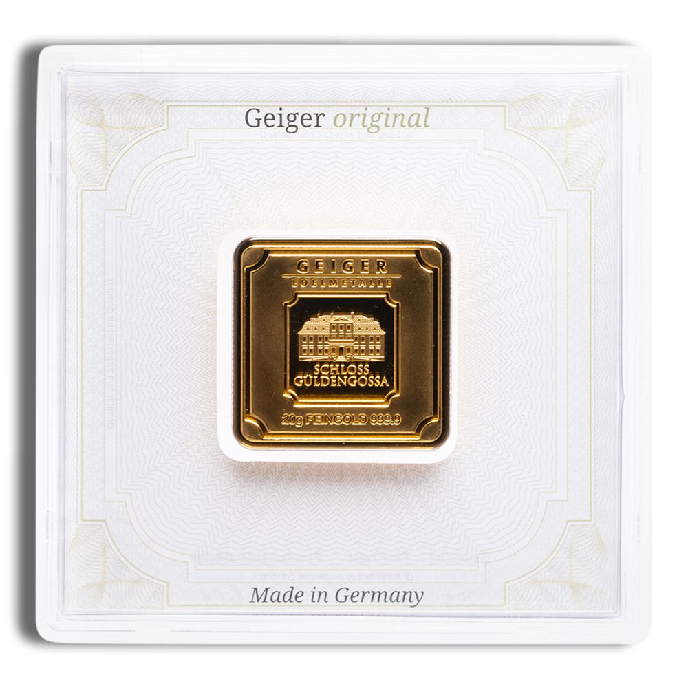1 oz Gold Bar - Geiger (In Assay)