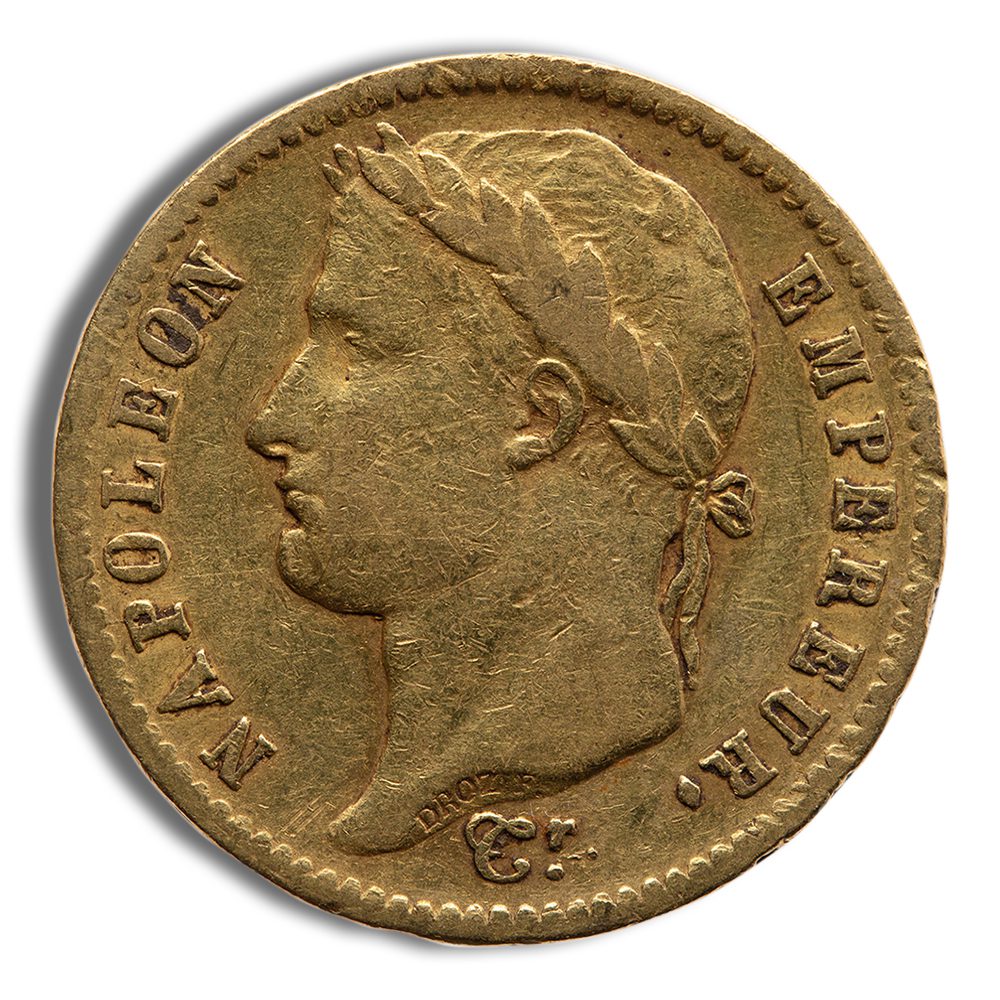 France Gold 20 Francs - Ceres (1849-1851)