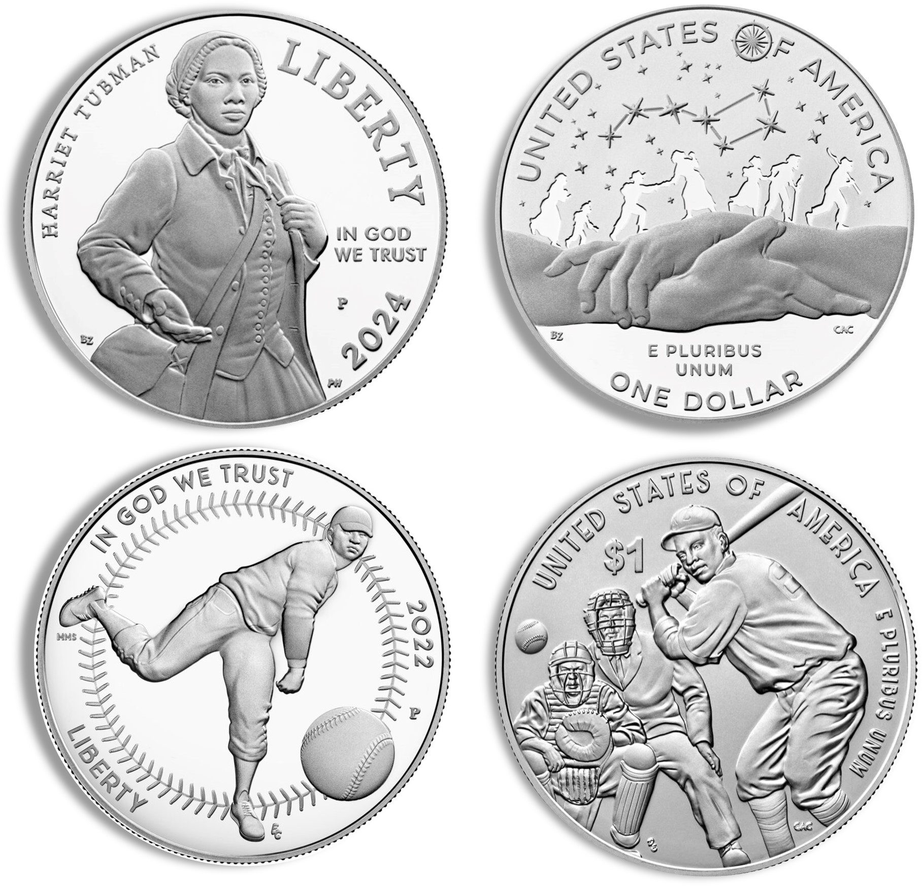 U.S. $1 Modern Silver Commemorative Coin - NGC/PCGS Graded