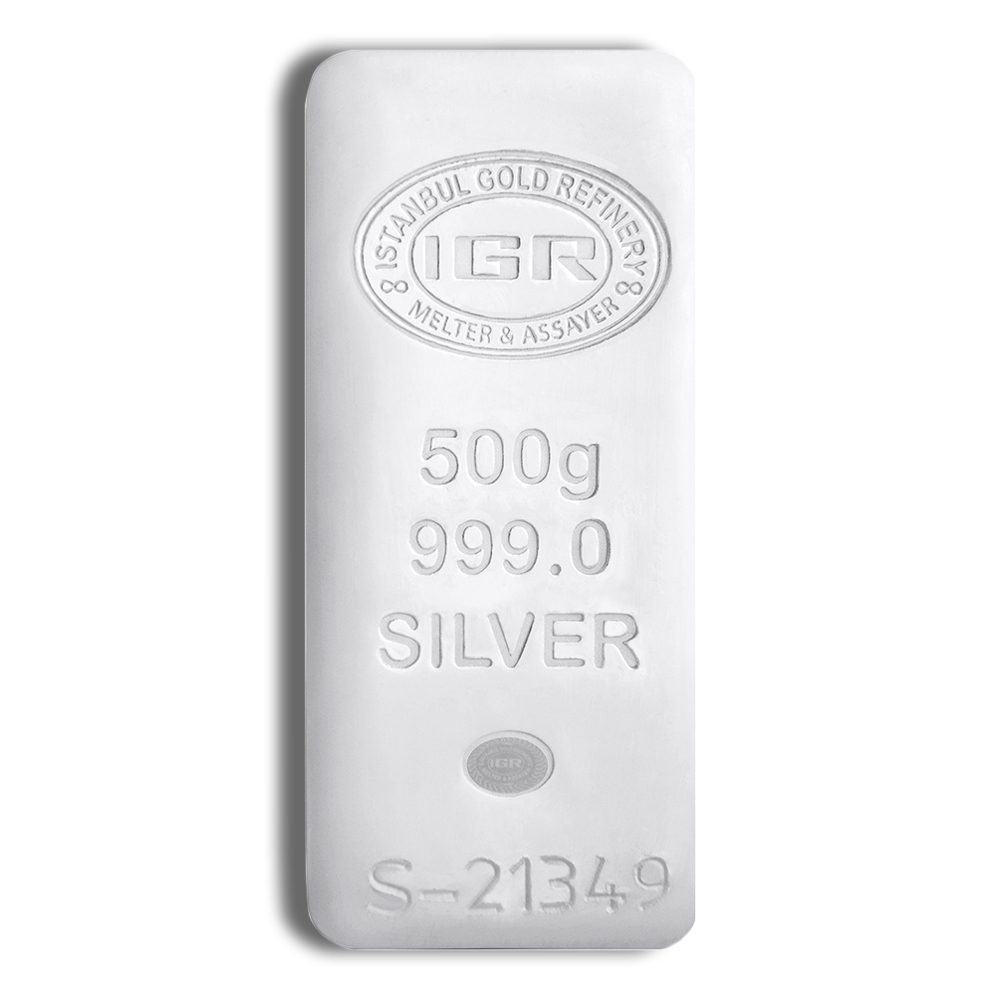 5 Kilo Silver Bar - Brand Varies