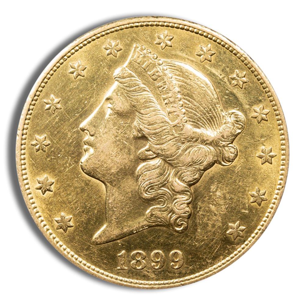 $20 Gold Liberty Double Eagle - Any Grade