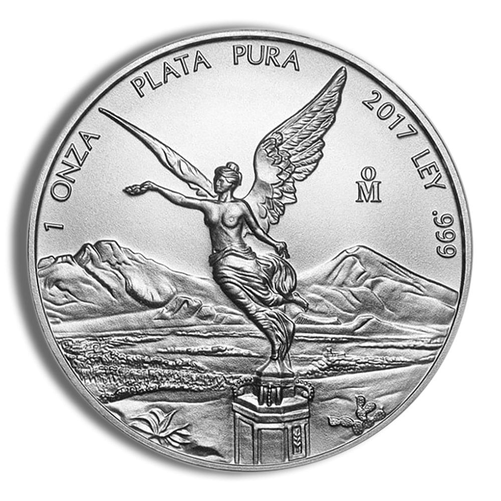 2017 1 oz Silver Mexican Libertad - BU