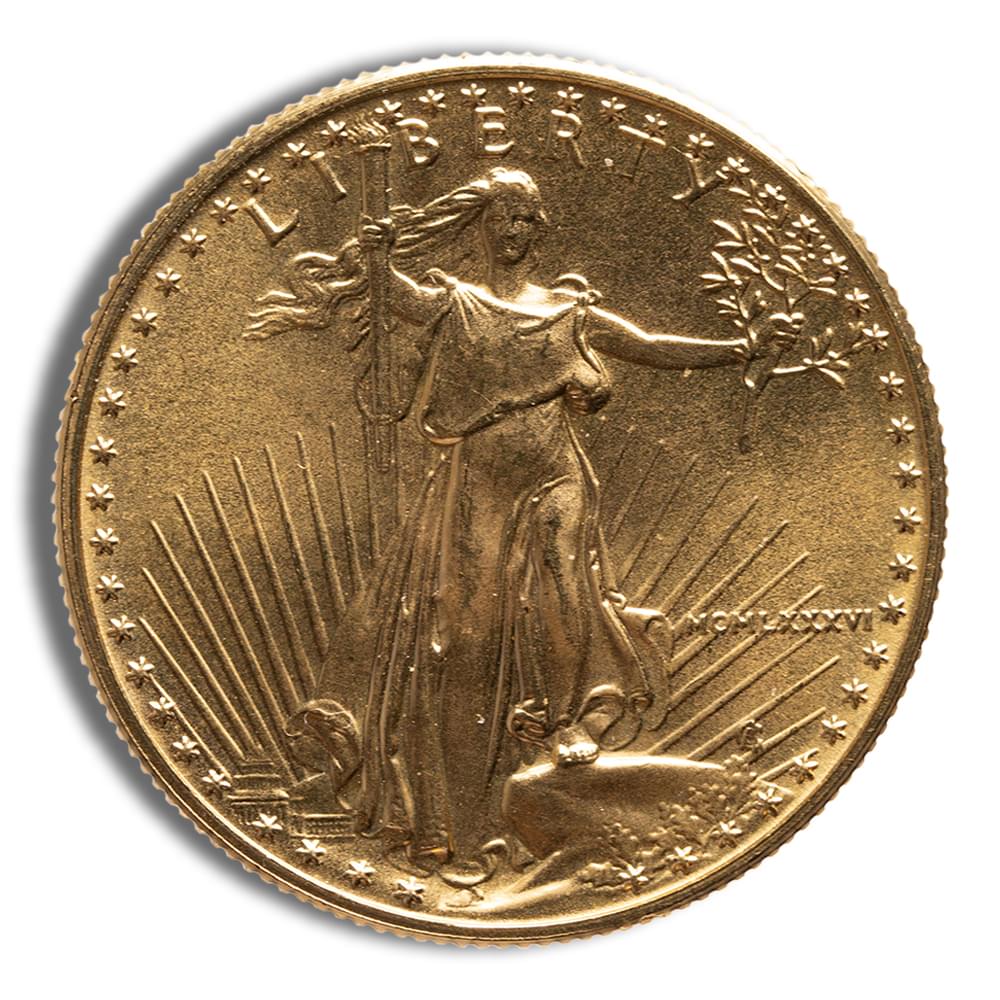 1986 1/2 oz Gold Eagle - BU (MCMLXXXVI)