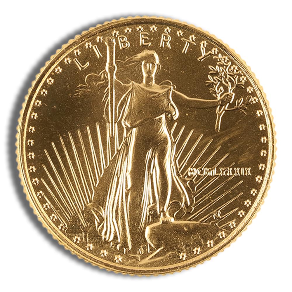 1988 1/10 oz Gold Eagle - BU (MCMLXXXVIII)