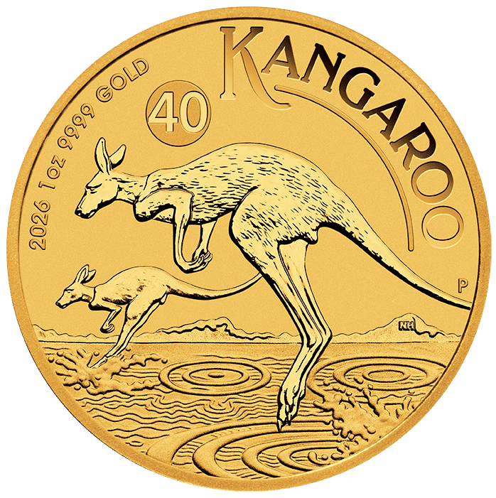 2026 1 oz Australian Kangaroo Gold Coin