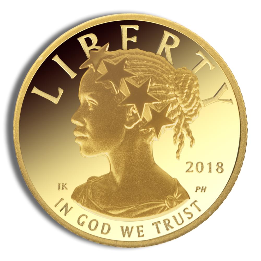 2018 1/10 oz American Liberty Gold Coin (Box & COA)