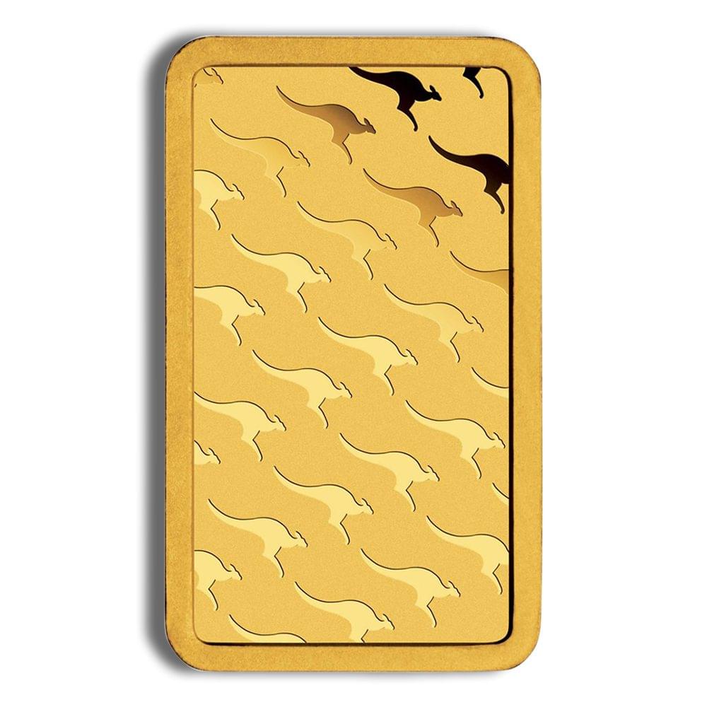 1 oz Gold Bar - Perth Mint (Black Card) - Image 3