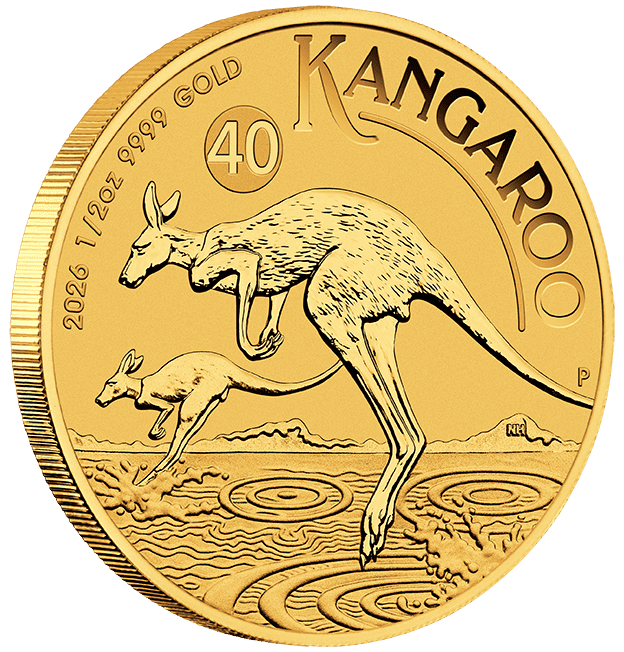 2026 1/2 oz Australian Kangaroo Gold Coin - Image 3