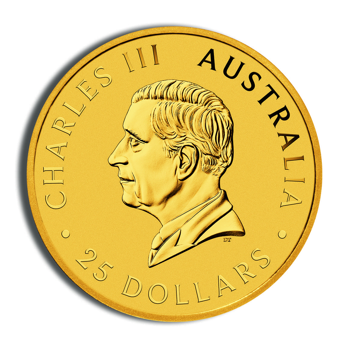 1/4 oz Australian Kangaroo/Nugget Gold Coin (Year Varies) - Image 3